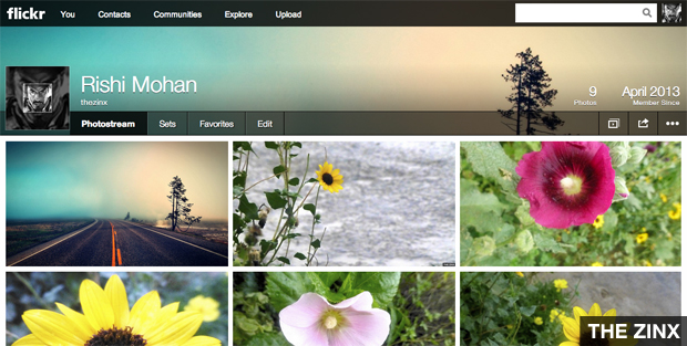 New Flickr Design