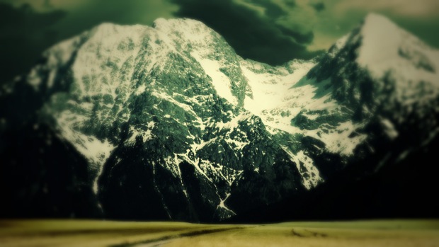 Mountains Tilt Shift